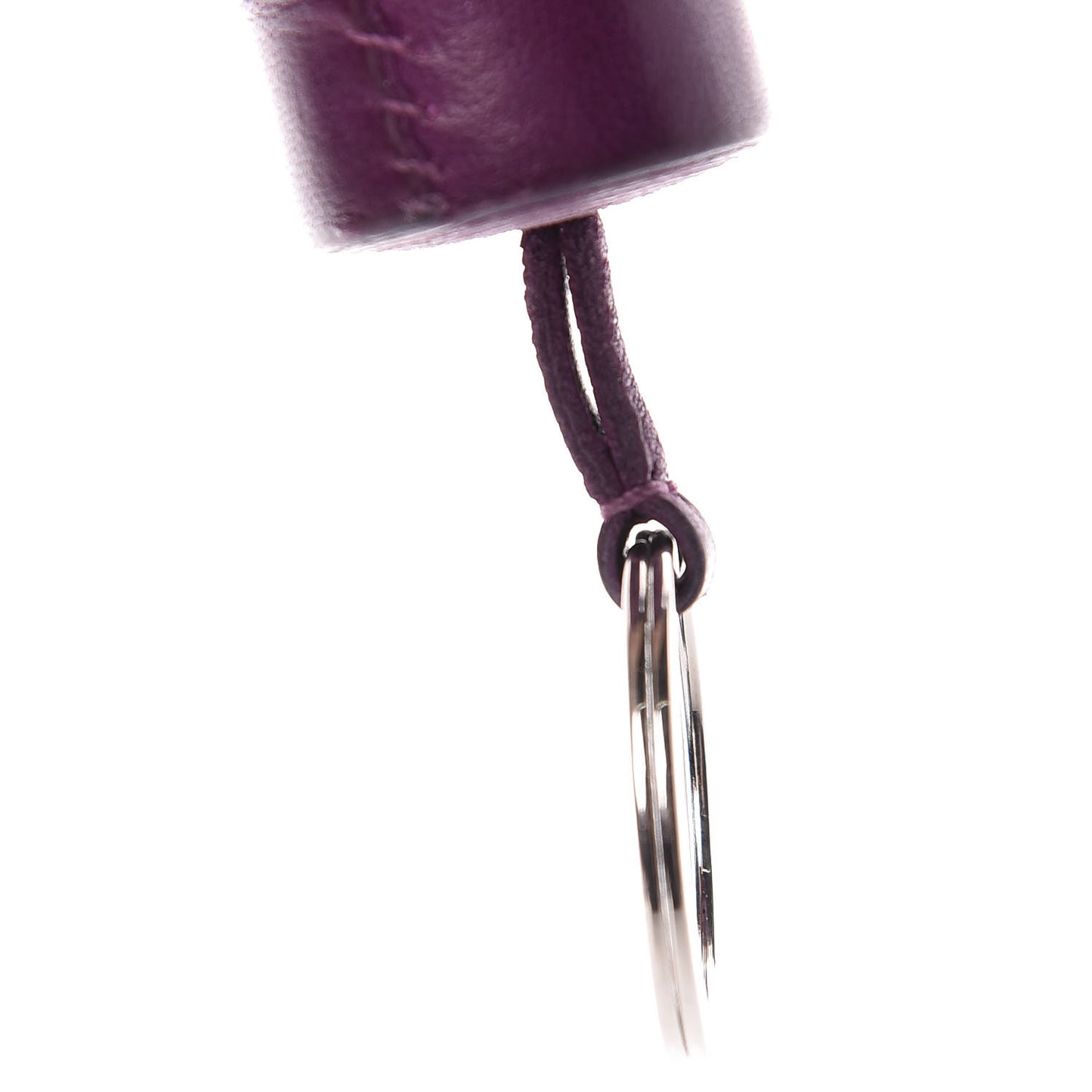Lambskin Carmen Tassel Key Holder Violet