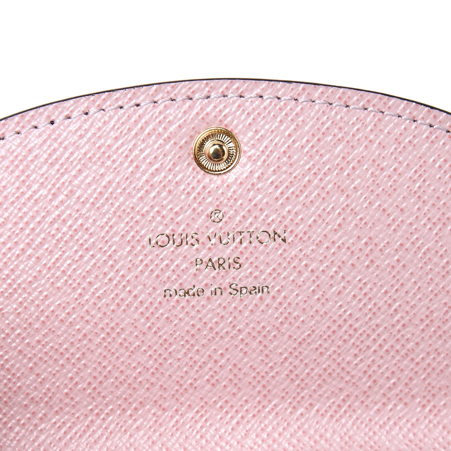 Monogram Rosalie Coin Purse Rose Ballerine