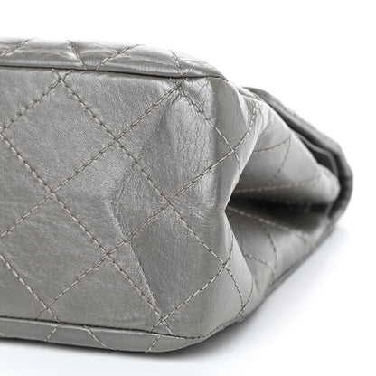 Chanel Metallic Aged Calfskin Quilted 2.55 Reissue 227 Flap Grey 7 of 9