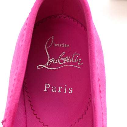 Christian Louboutin Veau Velours Mamadrague Flats 40 Bolerose 7 of 9