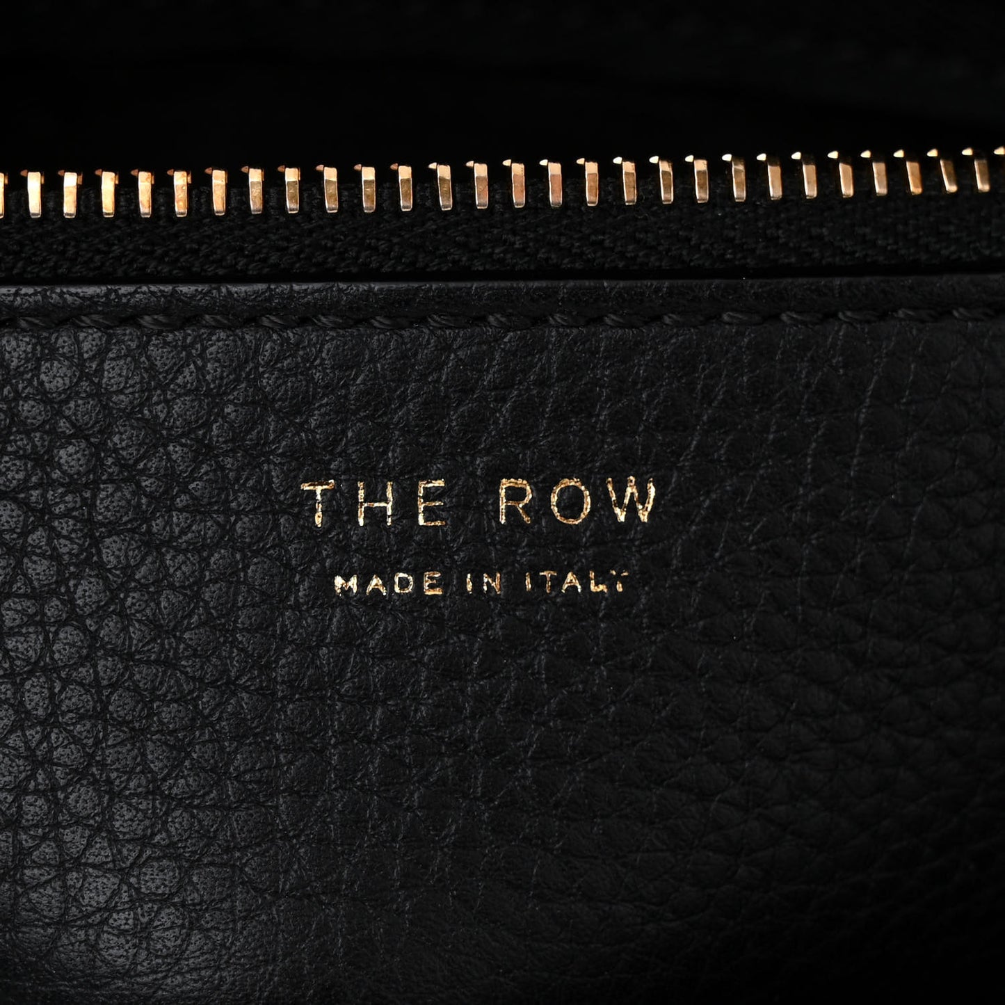 Calfskin Small Mail Bag Black