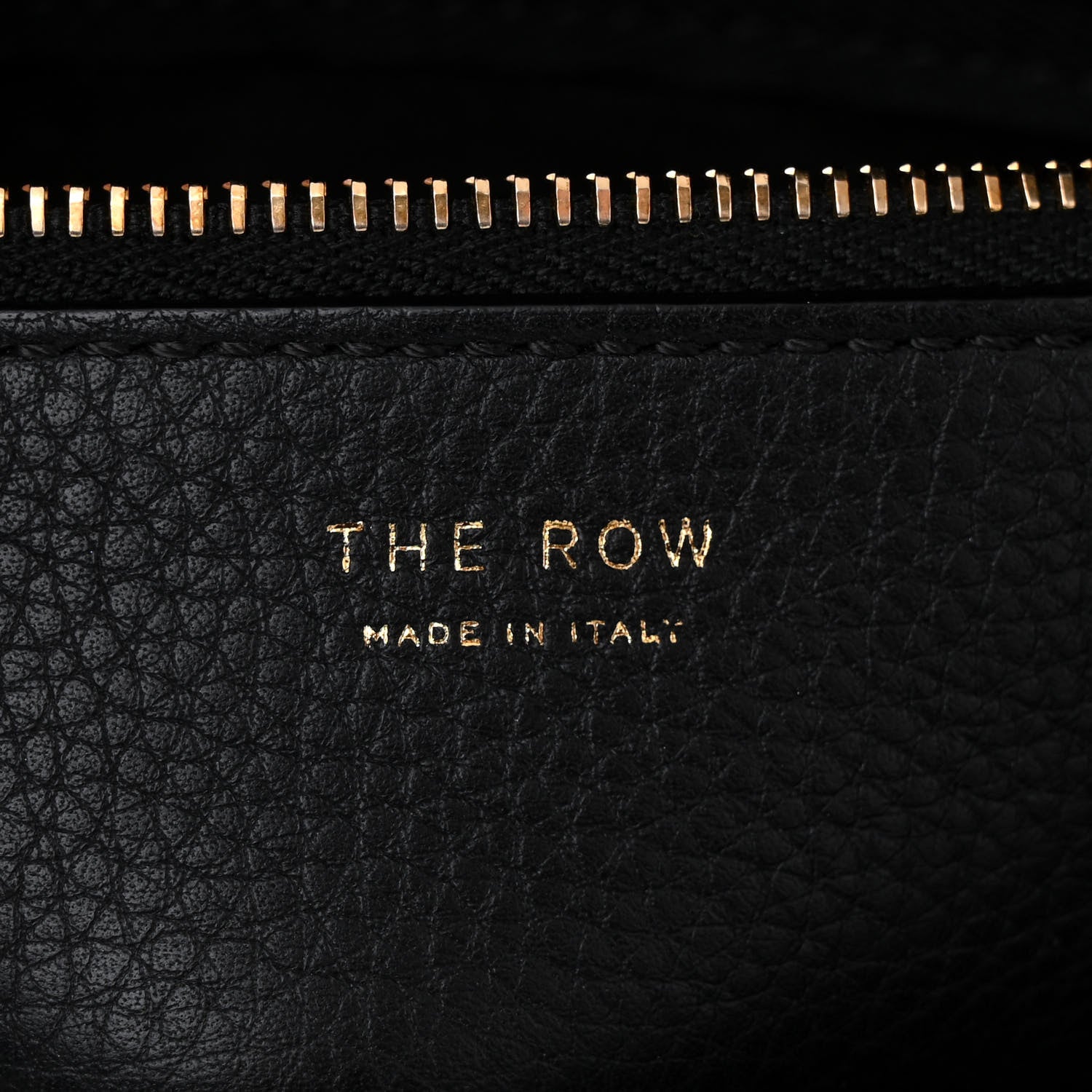 The Row Calfskin Small Mail Bag Black 6 of 11