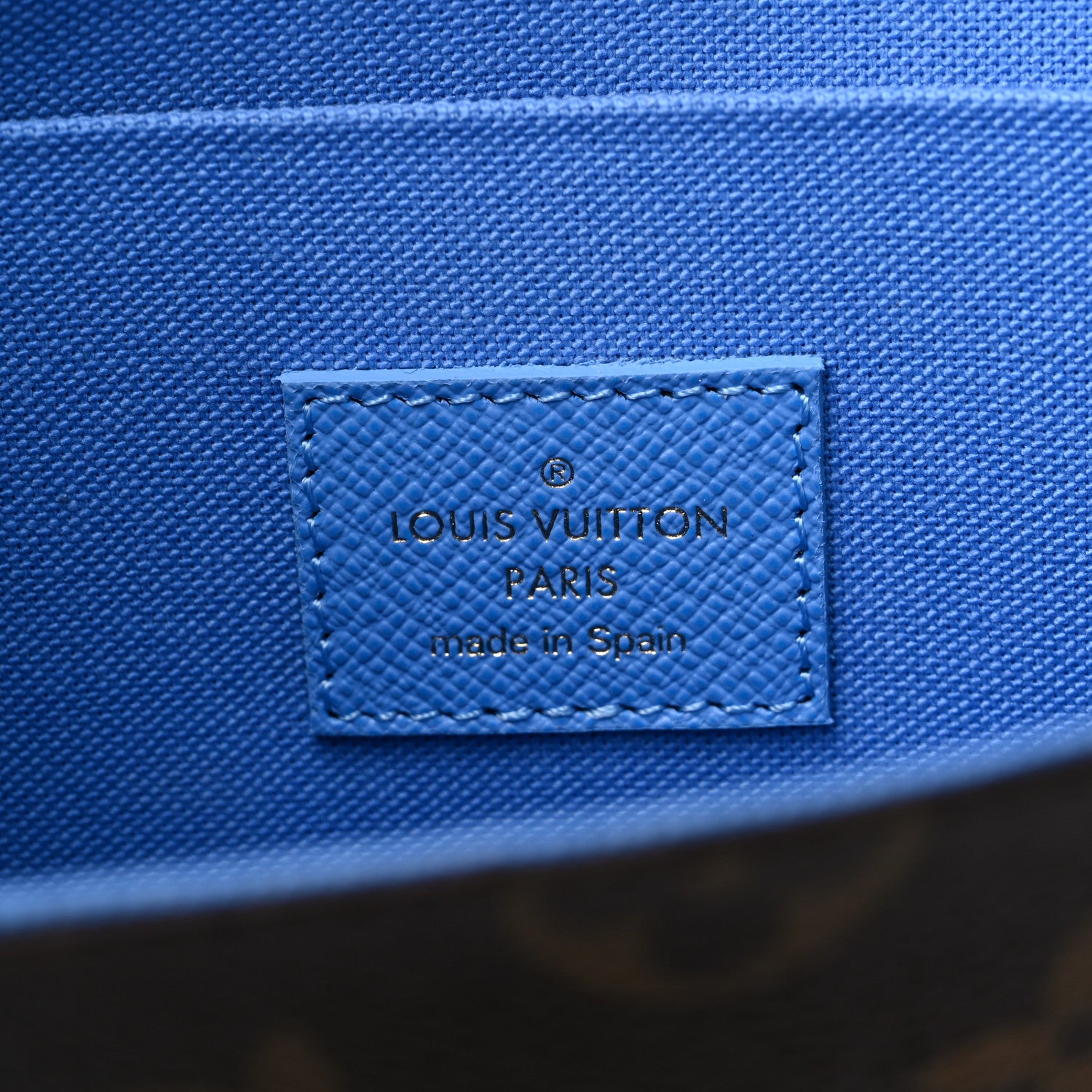 Louis Vuitton Monogram 2021 Christmas Animation China Wall Pochette Felicie Chain Wallet Myosotis Blue 6 of 9