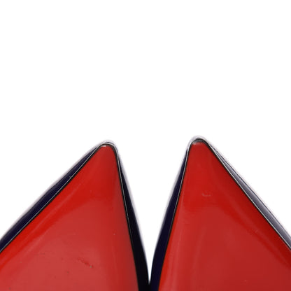 Christian Louboutin Patent Decollete 554 100 Pumps 36 Purple Pop 8 of 11