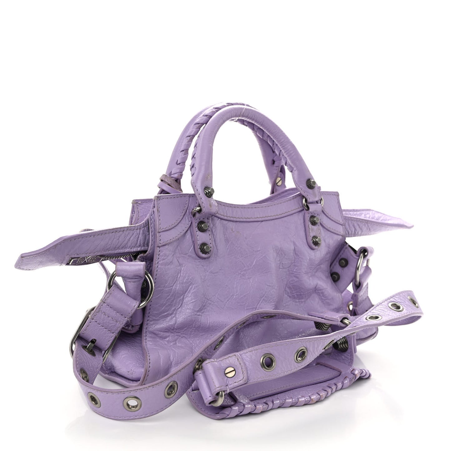 Agneau Arena Neo Cagole Handbag XS Lilac