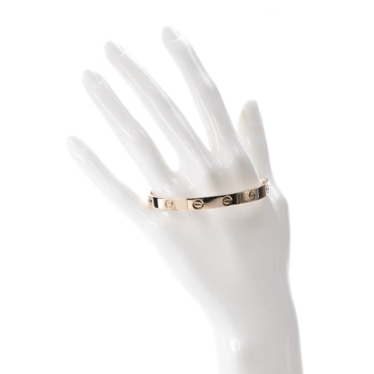 Cartier 18K Pink Gold LOVE Bracelet 18 2 of 6