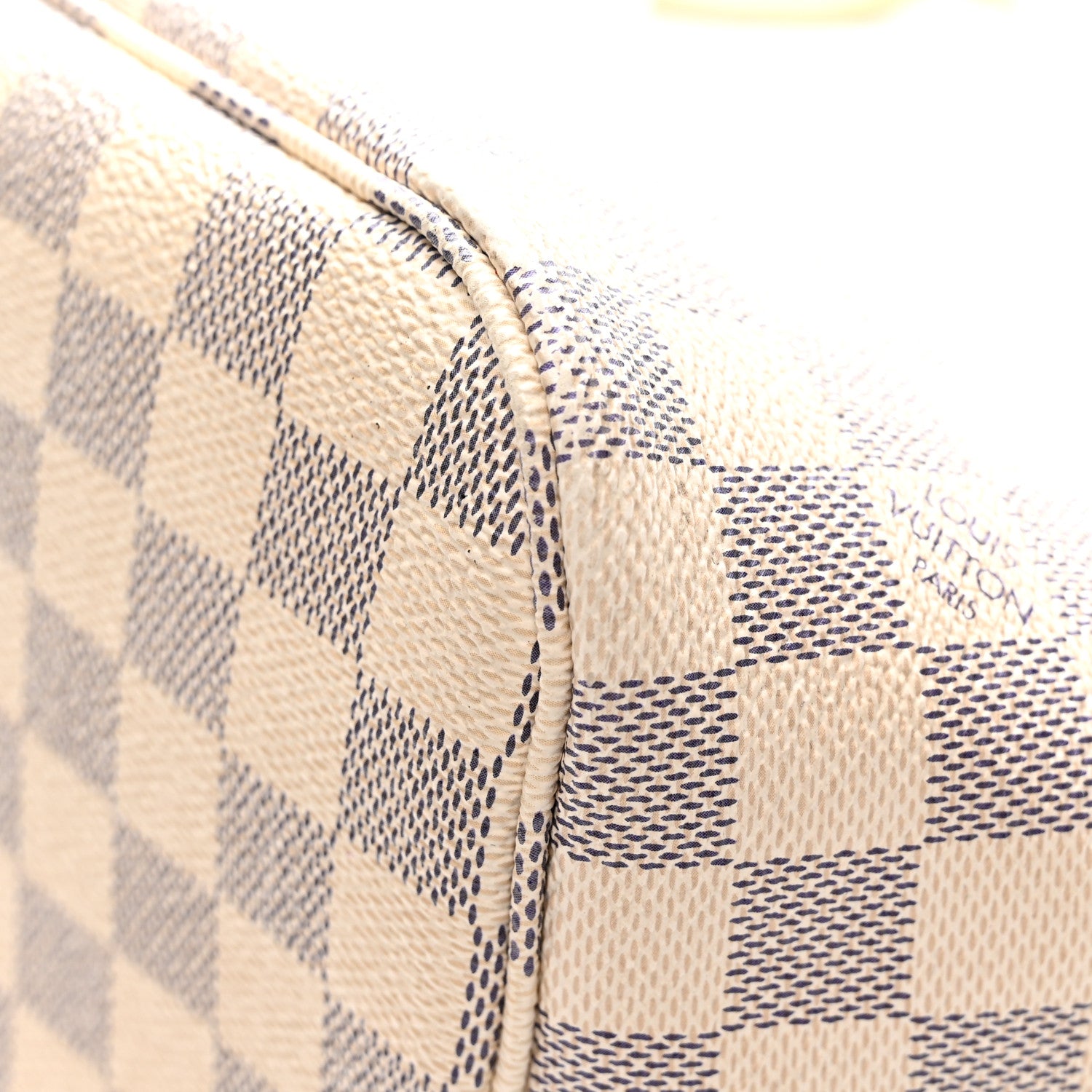 Louis Vuitton Damier Azur Neo Neverfull MM Rose Ballerine 11 of 15