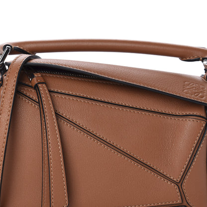 Loewe Calfskin Mini Puzzle Bag Tan 10 of 10