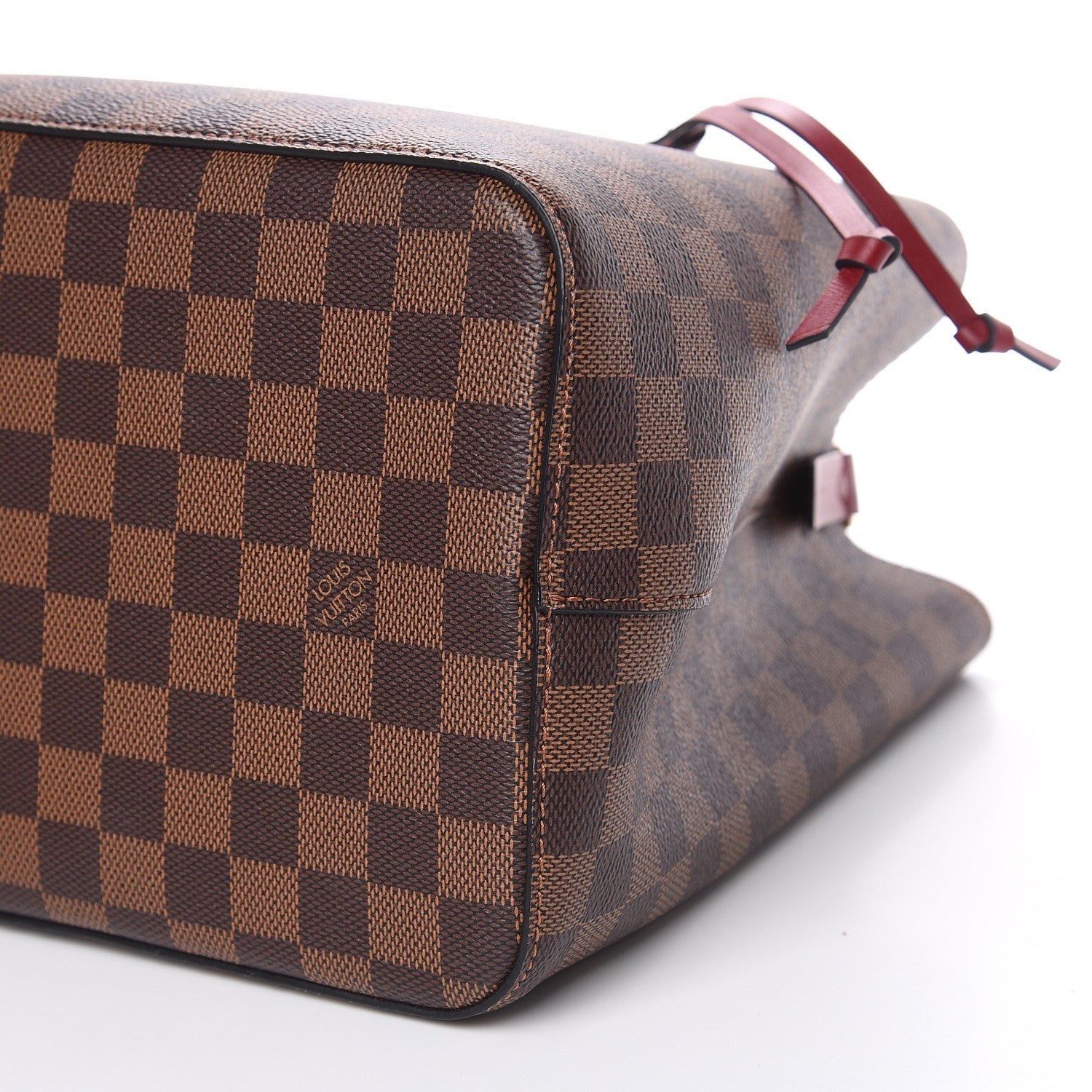 Louis Vuitton Damier Ebene Neonoe MM Cherry Berry 7 of 9