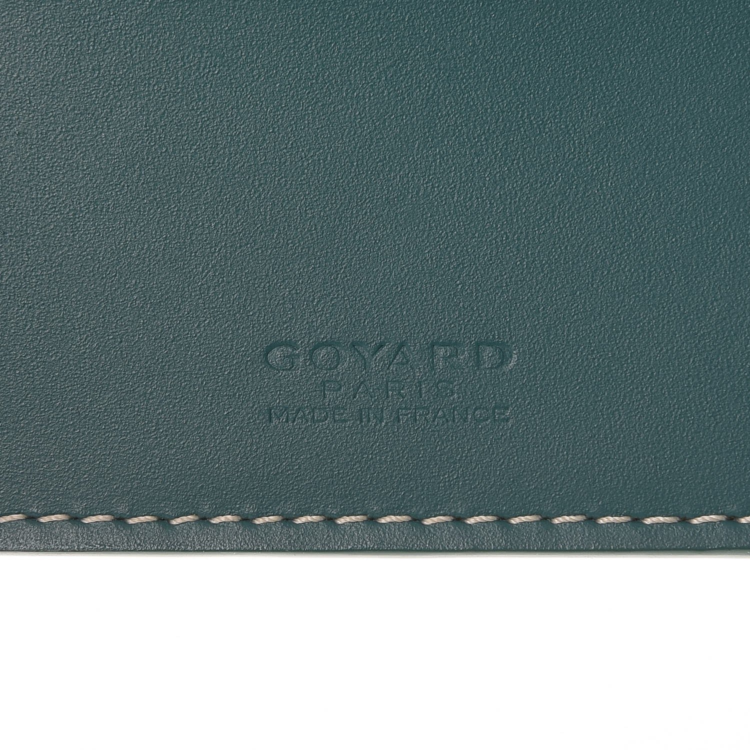 Goyard Goyardine Moliere Wallet Green 6 of 11