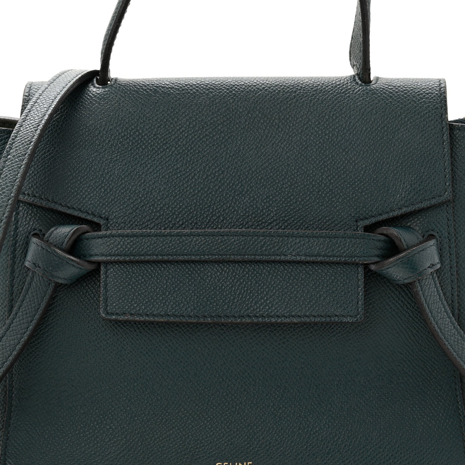 Celine Grained Calfskin Nano Belt Bag Amazone 8 of 10