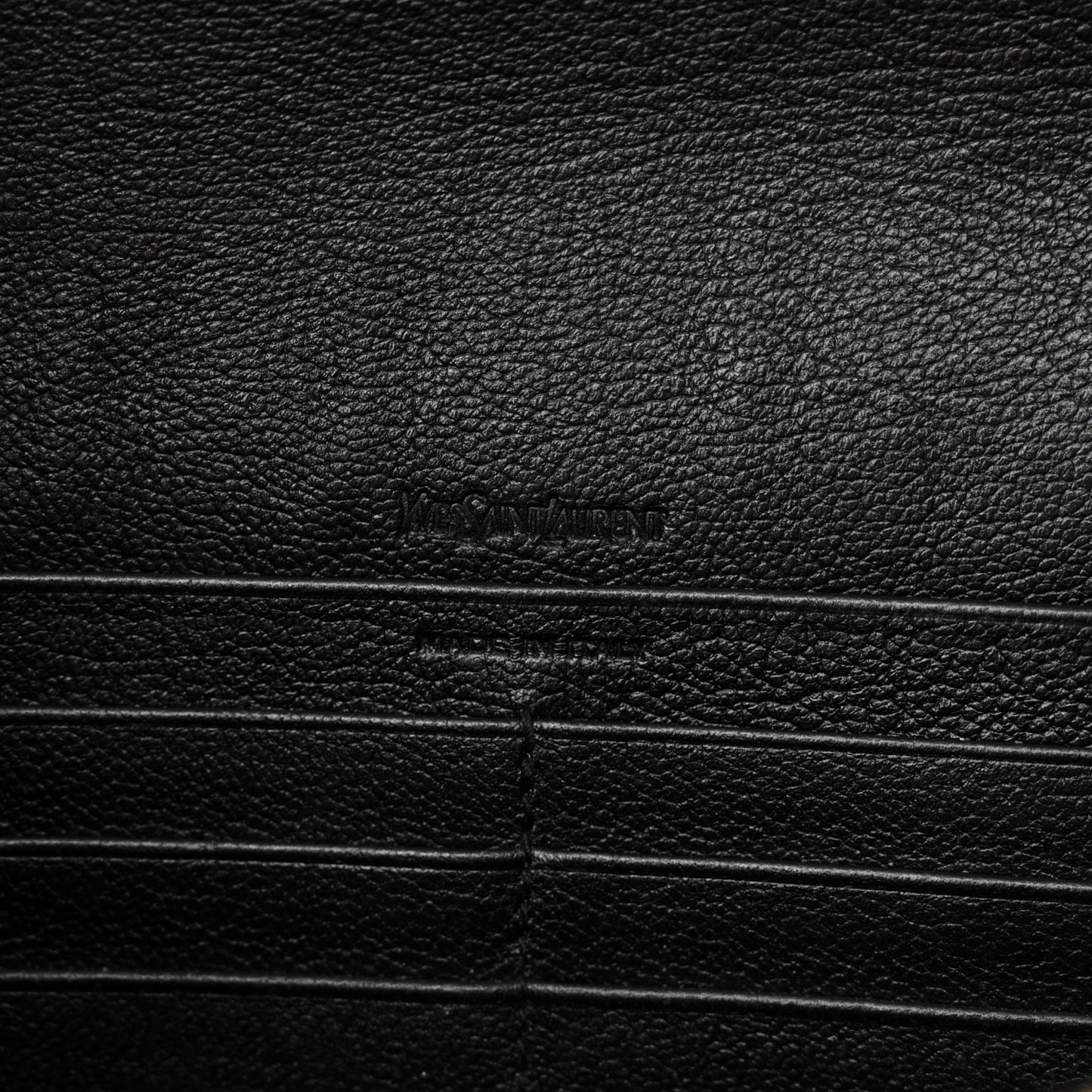 Calfskin Monogram Belle de Jour Chain Clutch Black