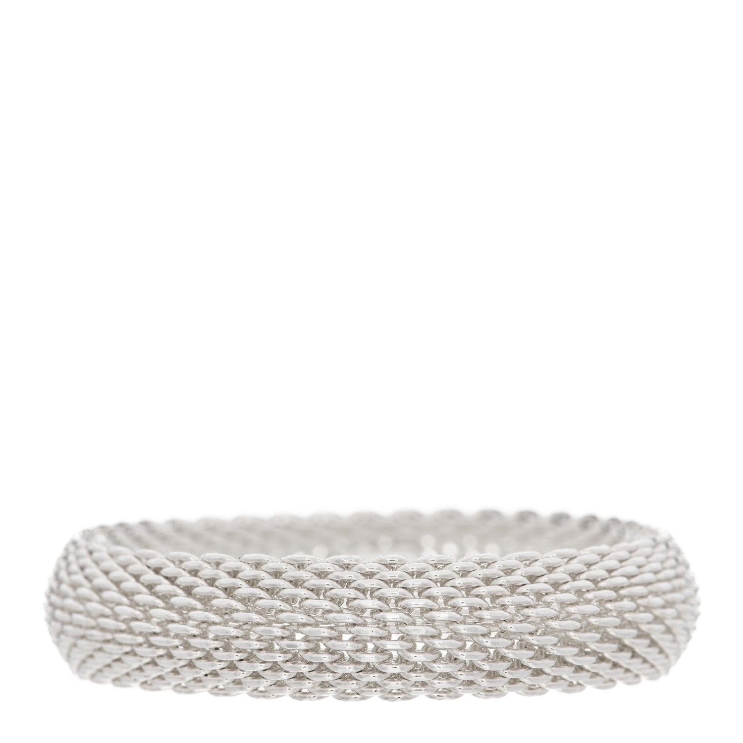 Tiffany Sterling Silver Somerset Mesh Bracelet 1 of 4