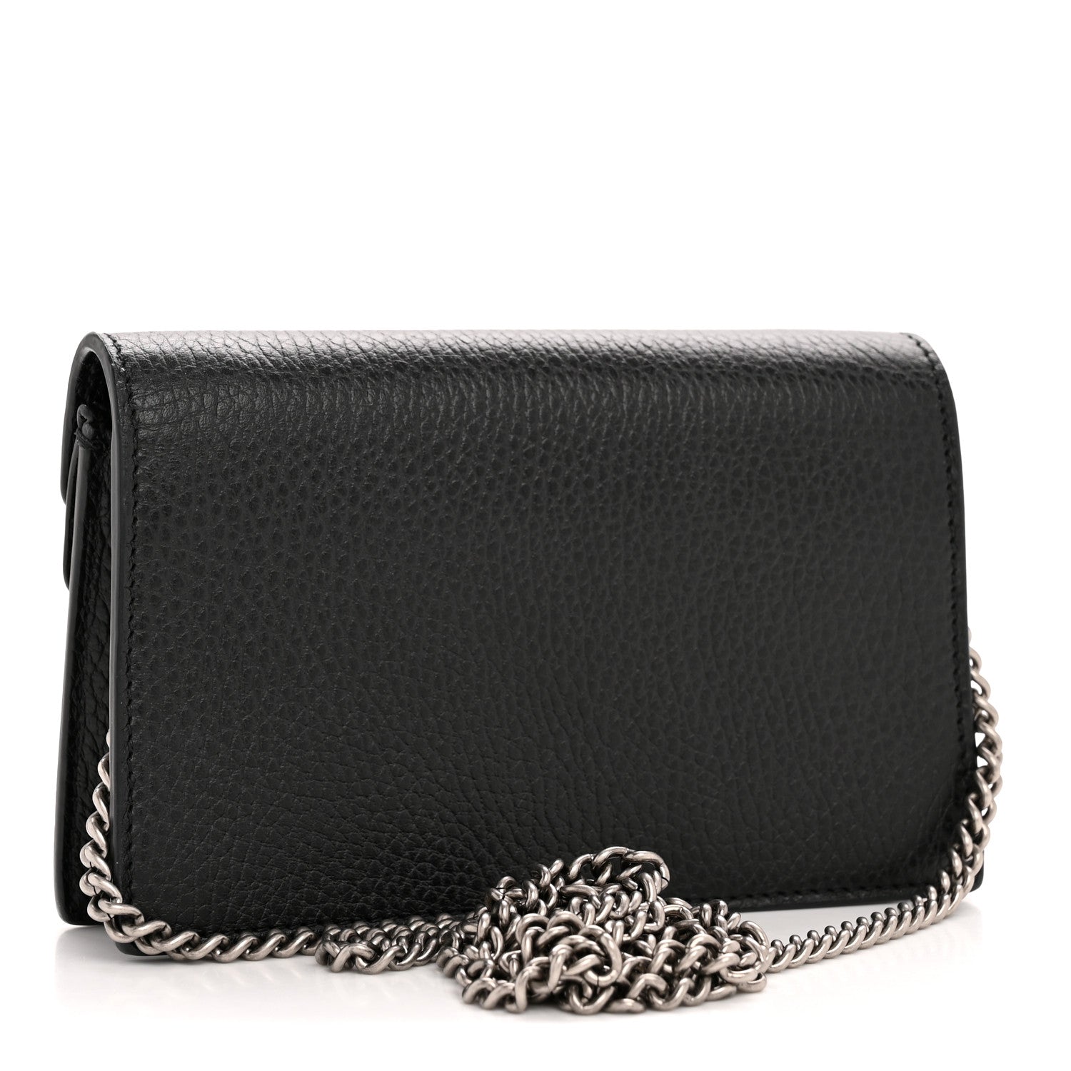 Gucci Calfskin Super Mini Dionysus Shoulder Bag Black 3 of 9