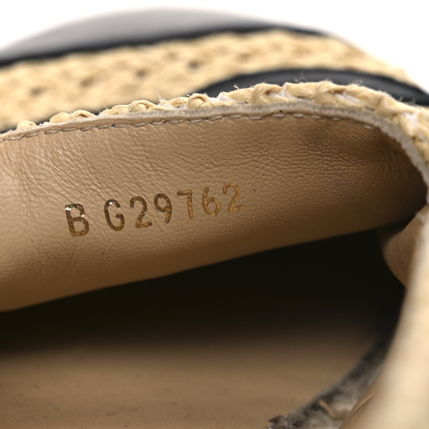 Chanel Braided Fabric Lambskin CC Espadrilles 38 Beige Black 10 of 11