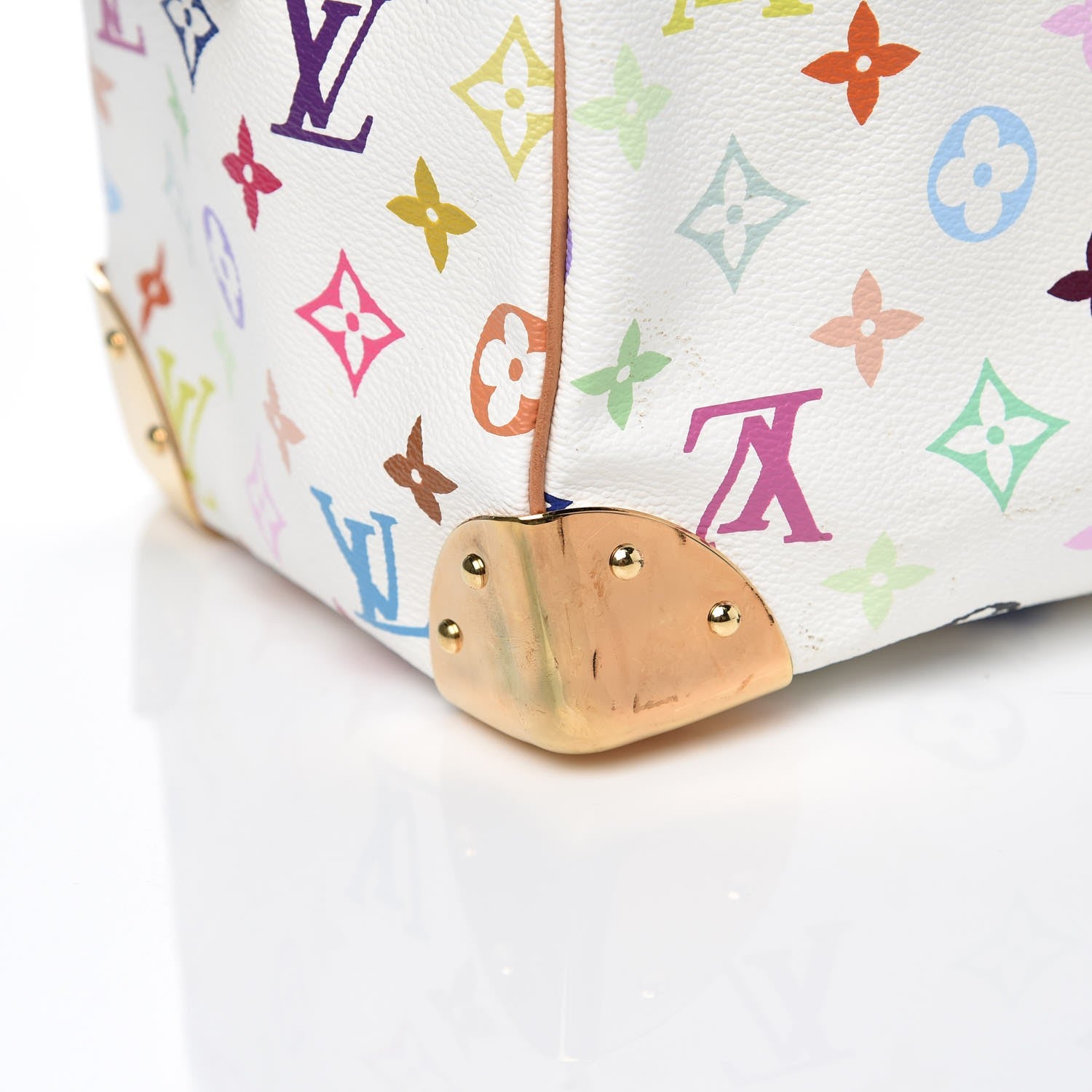 Louis Vuitton Monogram Multicolor Speedy 30 White 10 of 13