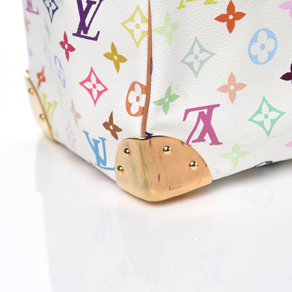 Louis Vuitton Monogram Multicolor Speedy 30 White 10 of 13