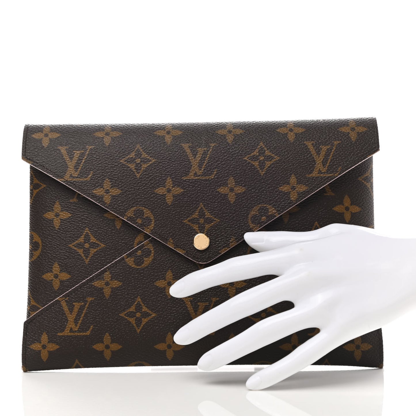 Monogram Large Kirigami Pochette Insert Rose Ballerine