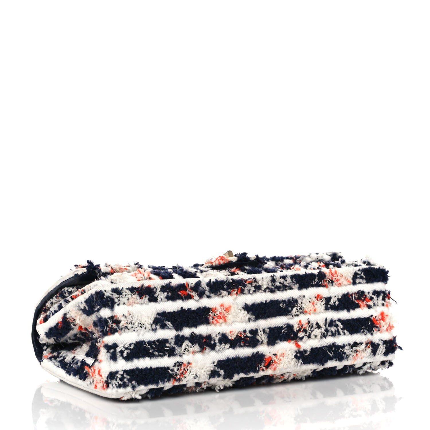 Chanel Wool Tweed Denim 2.55 Reissue 225 Flap Multicolor 3 of 11