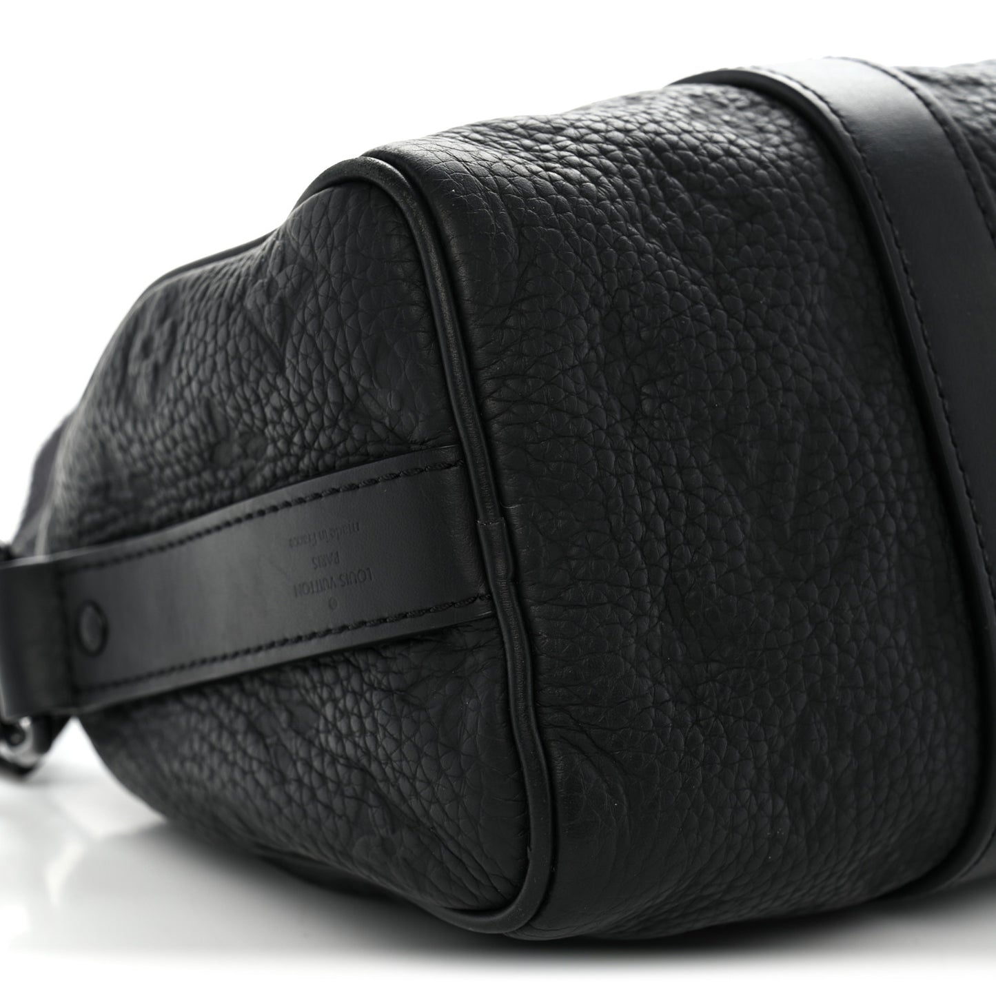 Monogram Taurillon Keepall Bandouliere 25 Black