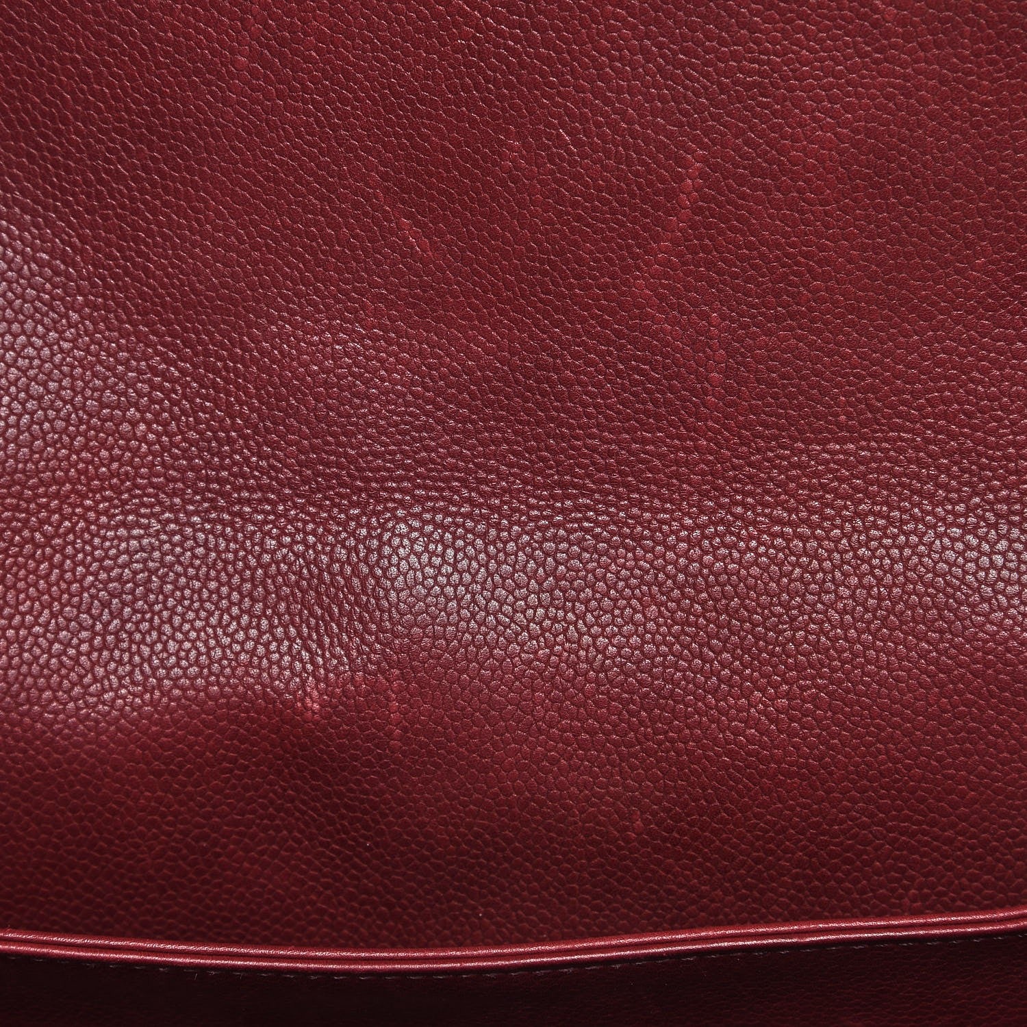 Chanel Caviar Quilted Medium Rock In Rome Single Flap Burgundy 6 of 10