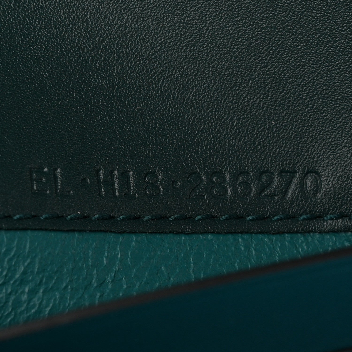 Bulgari Calfskin Serpenti Forever Chain Wallet Green 7 of 11
