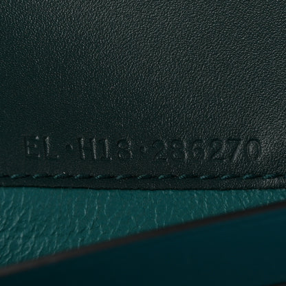 Bulgari Calfskin Serpenti Forever Chain Wallet Green 7 of 11