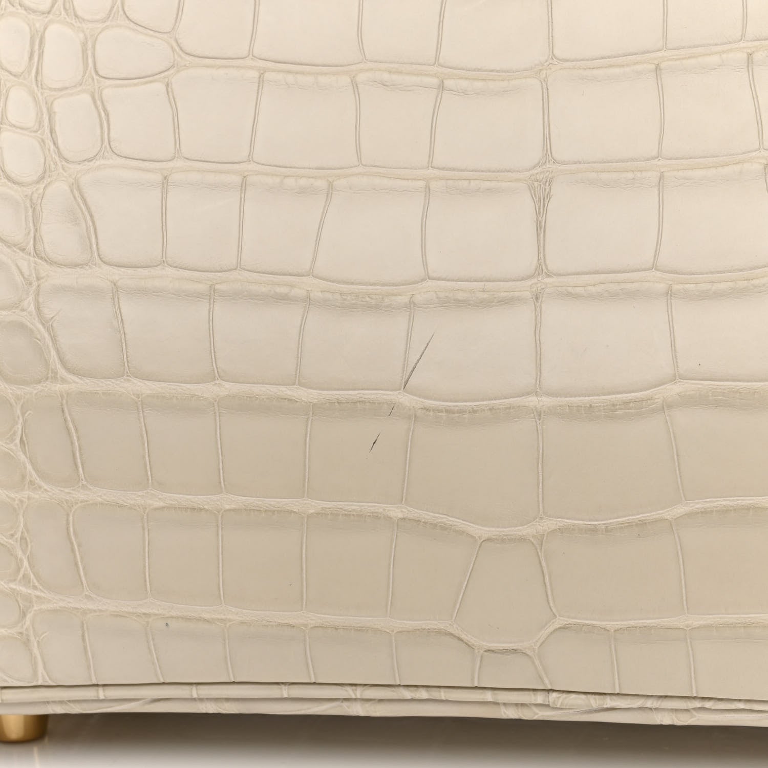 Hermes Matte Alligator Birkin 25 Beton 9 of 10