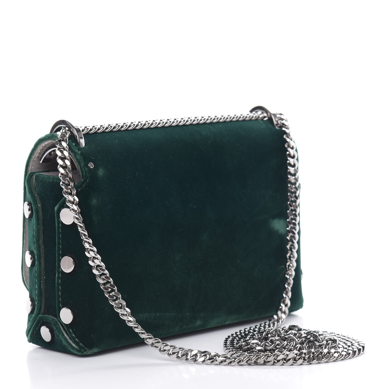 Jimmy Choo Velvet Lockett Petite Shoulder Bag Bottle 3 of 13