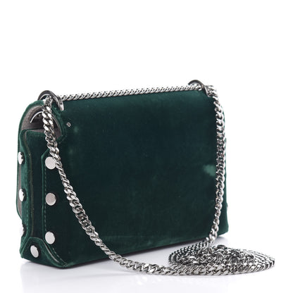Jimmy Choo Velvet Lockett Petite Shoulder Bag Bottle 3 of 13
