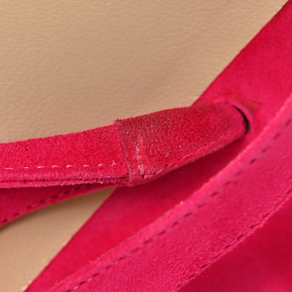 Jimmy Choo Suede Maelie 70 Mule Pumps 40 Light Fuchsia 11 of 13