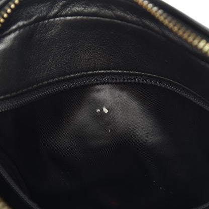 Chanel Lambskin Quilted CC Tassel Camera Case Black 9 of 15