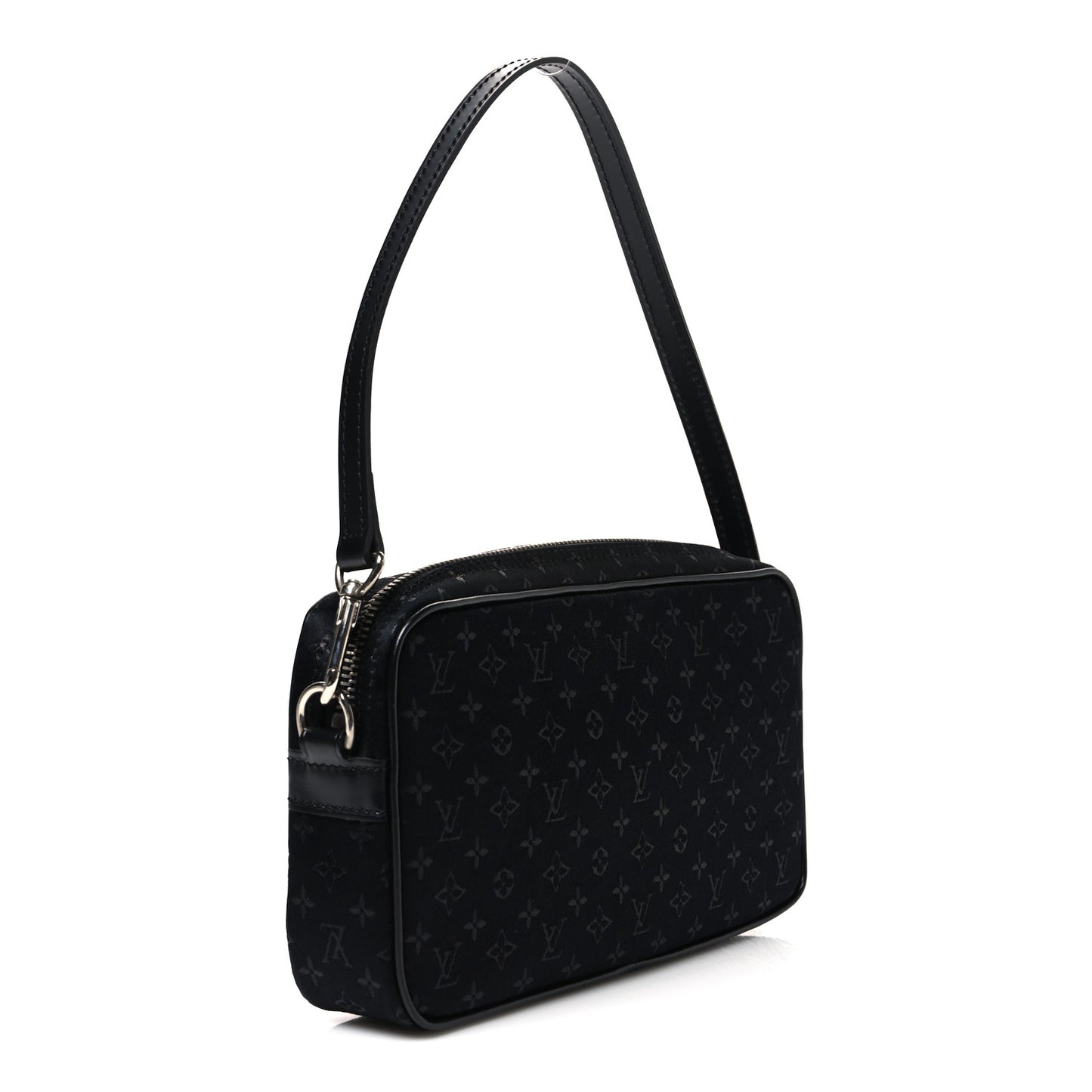 Satin Mini Monogram Conte De Fees Pochette Black