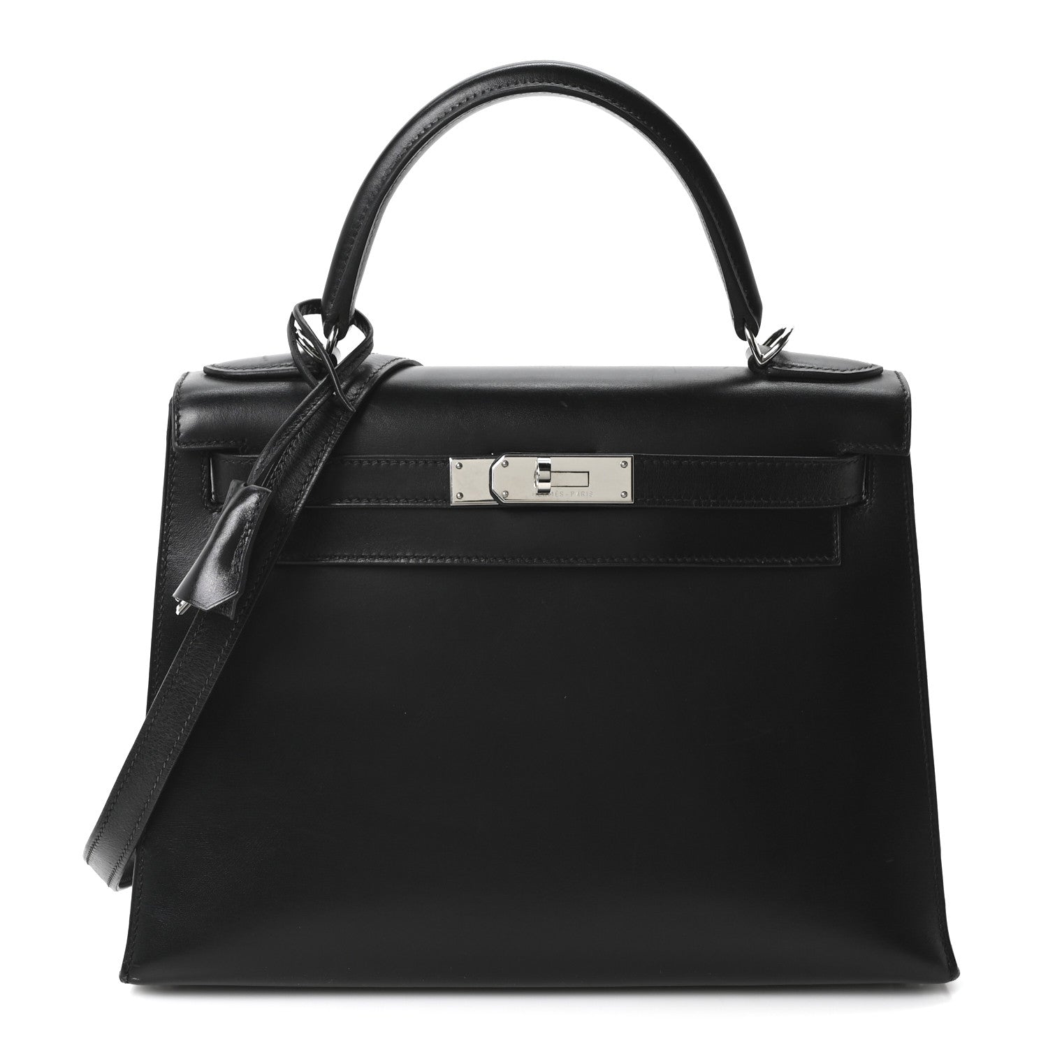 Hermes Box Kelly Sellier 28 Black 1 of 10