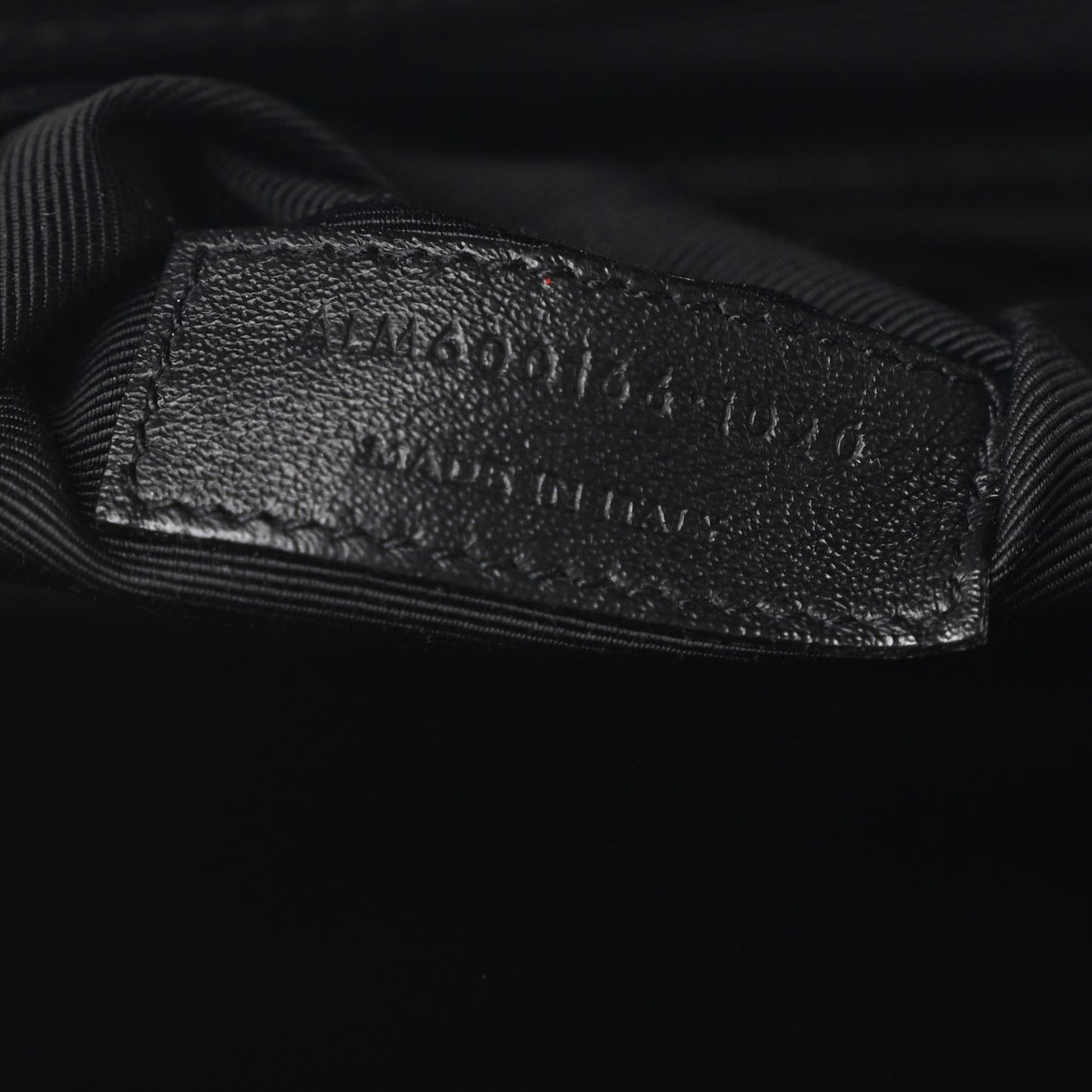 Grain De Poudre Textured Mixed Matelasse Large Triquilt Monogram Monochrome Satchel Black