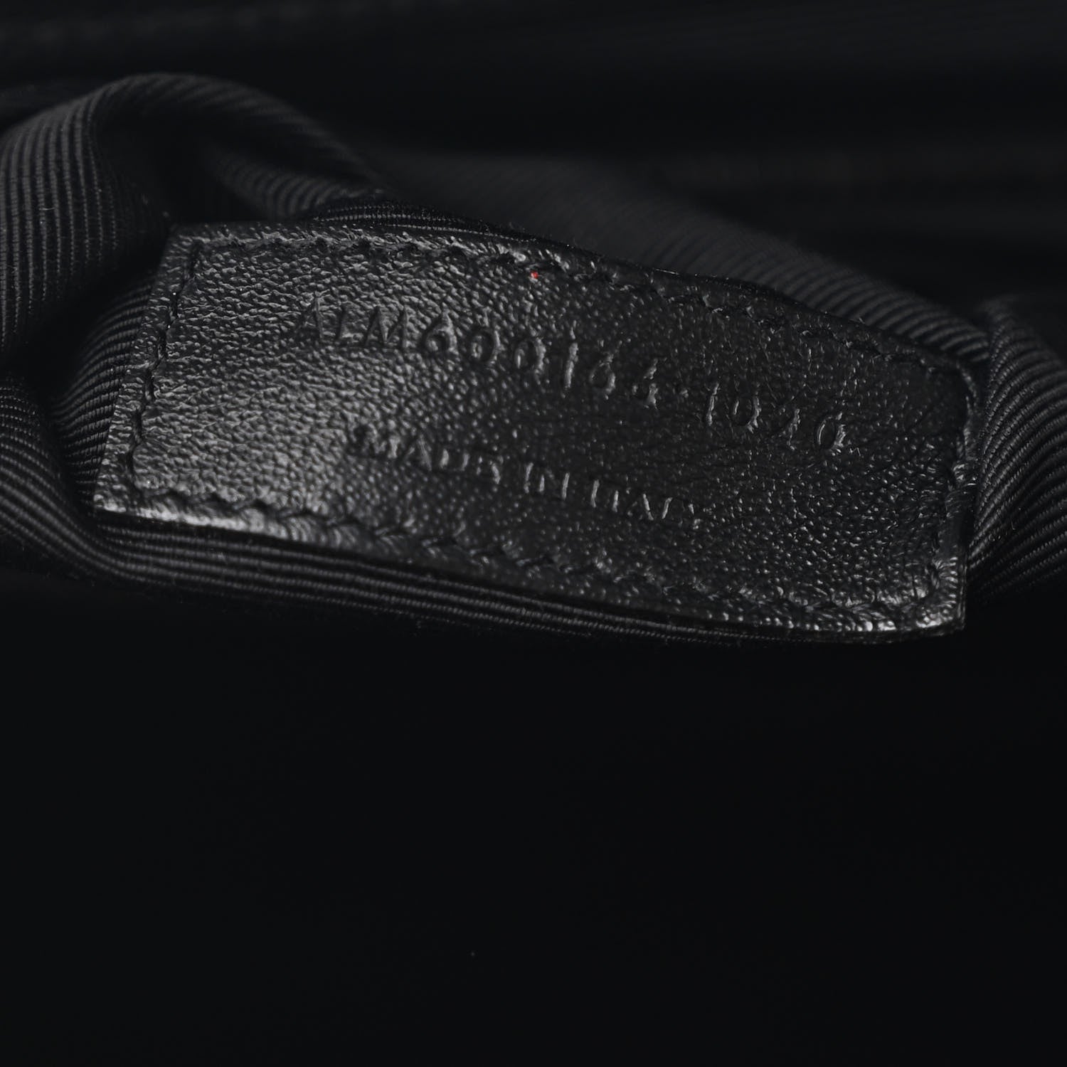 Saint Laurent Grain De Poudre Textured Mixed Matelasse Large Triquilt Monogram Monochrome Satchel Black 7 of 11