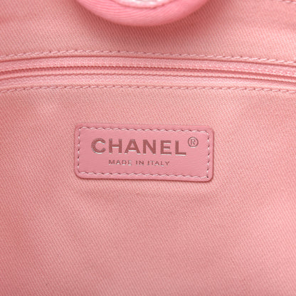 Chanel Canvas Small Deauville Tote Light Pink 8 of 10