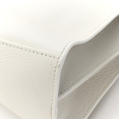 Balenciaga Grained Calfskin Neo Classic Silver Hardware Mini City White 11 of 12