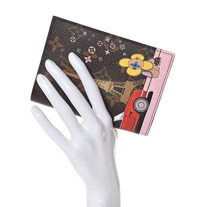 Louis Vuitton Monogram 2019 Christmas Animation Passport Cover Rouge 2 of 6