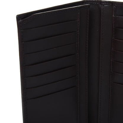Gucci Monogram Calfskin Ladies Web Continental Wallet Beige Ebony Cocoa 8 of 14