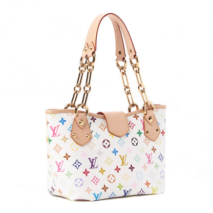 Louis Vuitton Monogram Multicolor Annie MM White 3 of 9