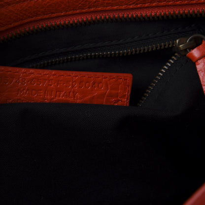 Balenciaga Agneau Classic Hardware City Rouge Coquelicot Rouge Braise 9 of 11