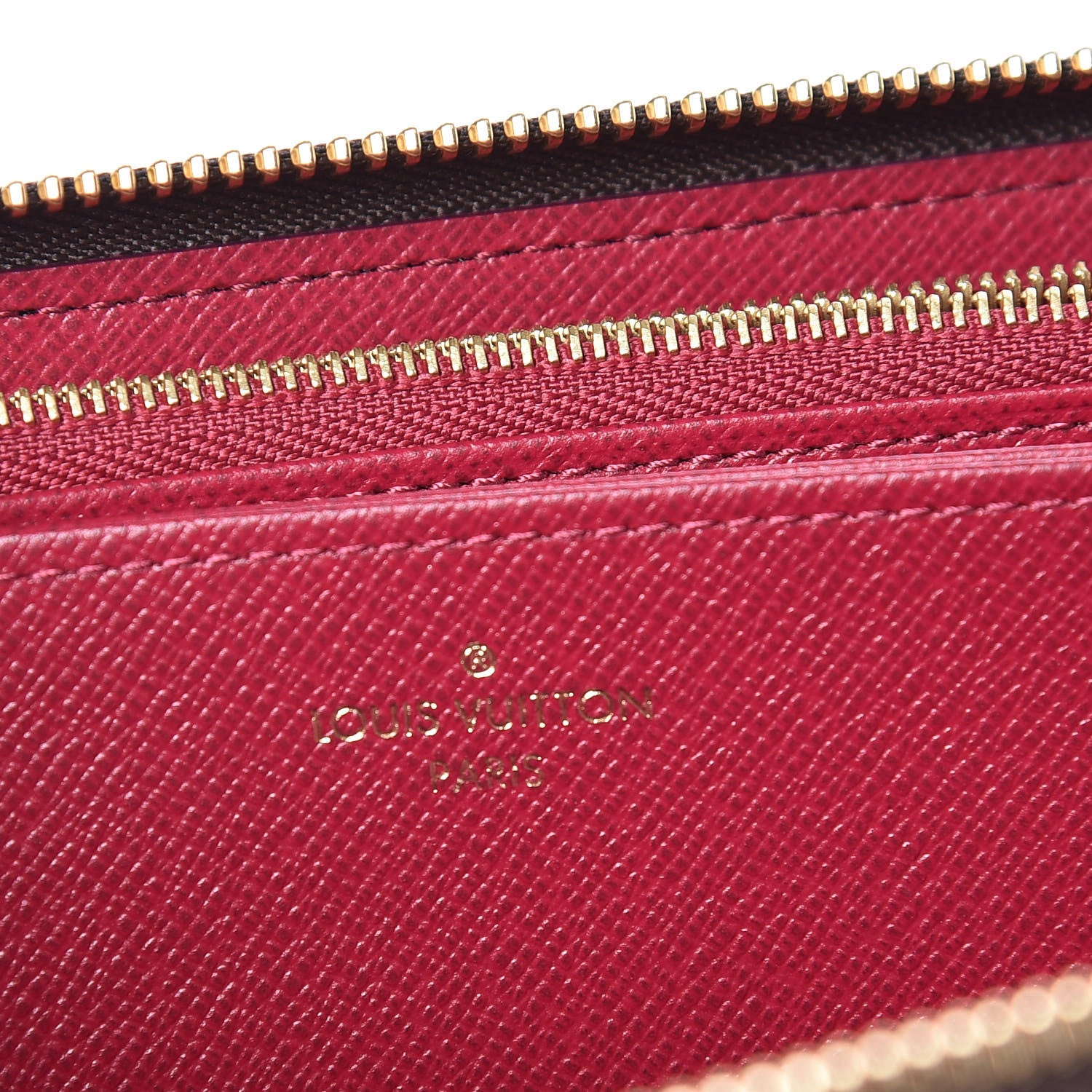 Louis Vuitton Monogram Zippy Wallet Fuchsia 6 of 7