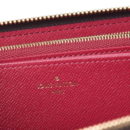Louis Vuitton Monogram Zippy Wallet Fuchsia 6 of 7