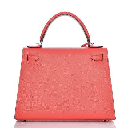 Hermes Epsom Kelly Sellier 28 Rose Jaipur 5 of 32