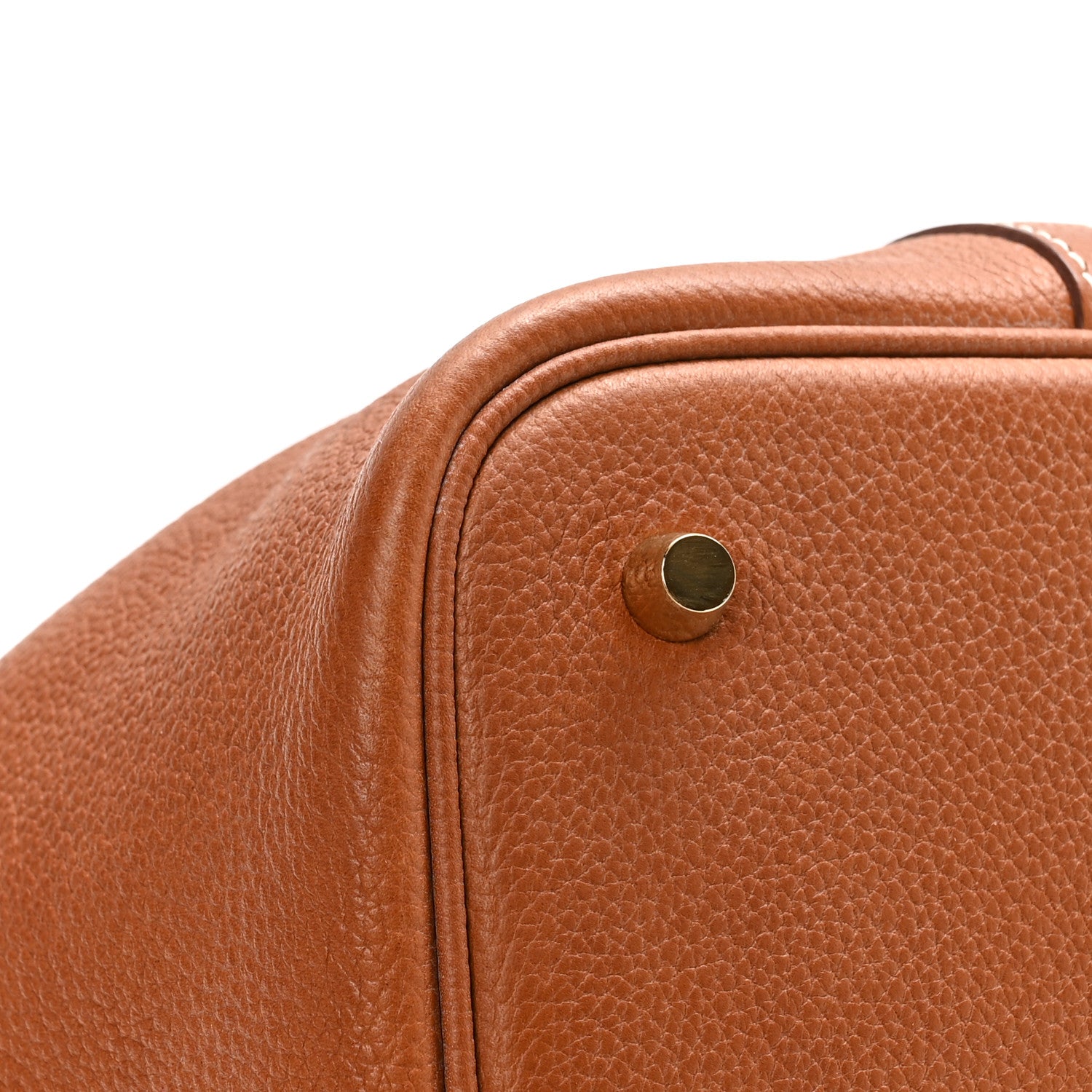 Hermes Taurillon Clemence Picotin Lock 22 MM Fauve 9 of 13
