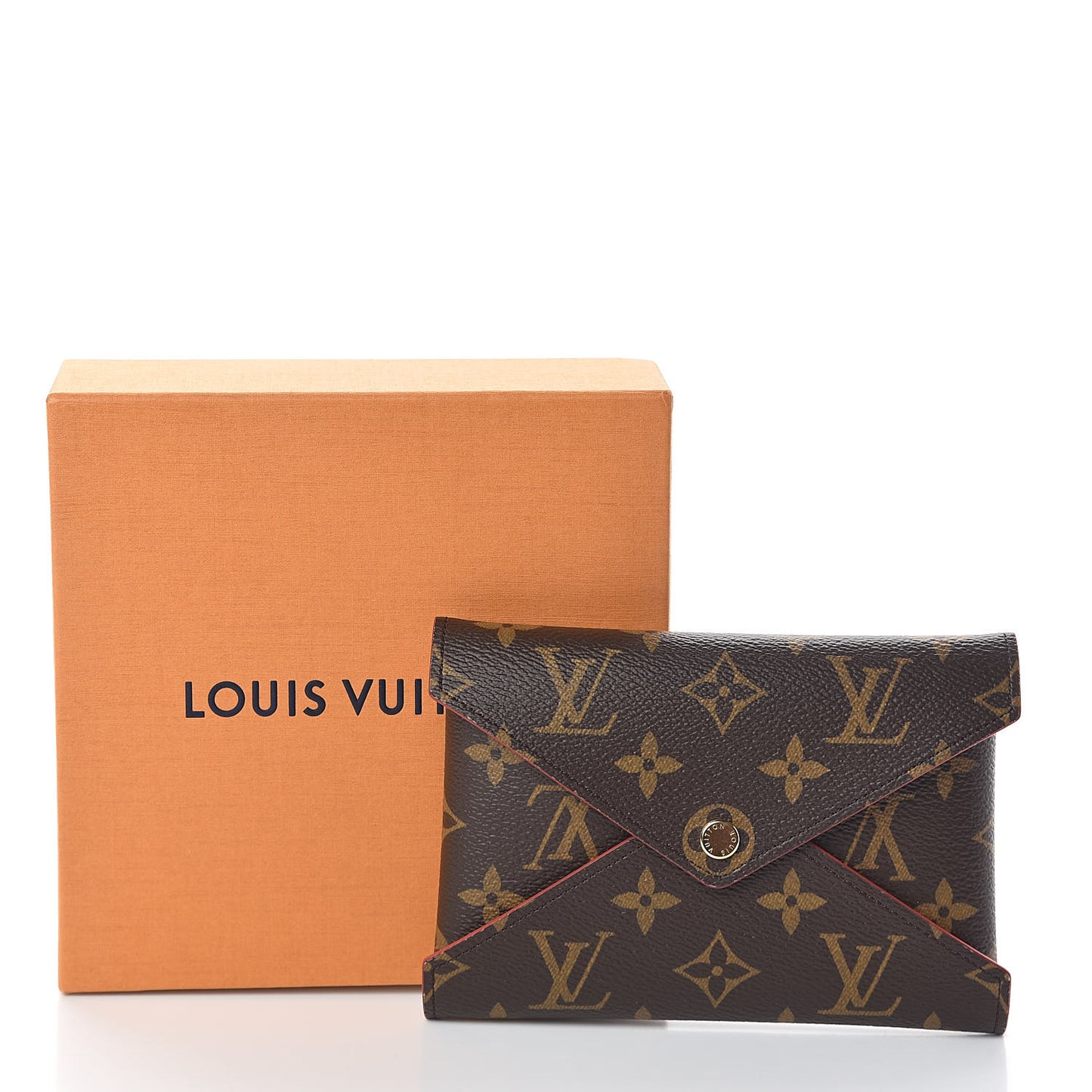 Monogram Medium Kirigami Pochette Insert Coquelicot
