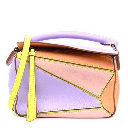 Loewe Calfskin Mini Puzzle Bag Multicolor 1 of 10
