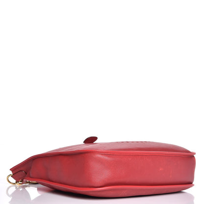 Hermes Courchevel Evelyne GM Rouge Vif 4 of 13