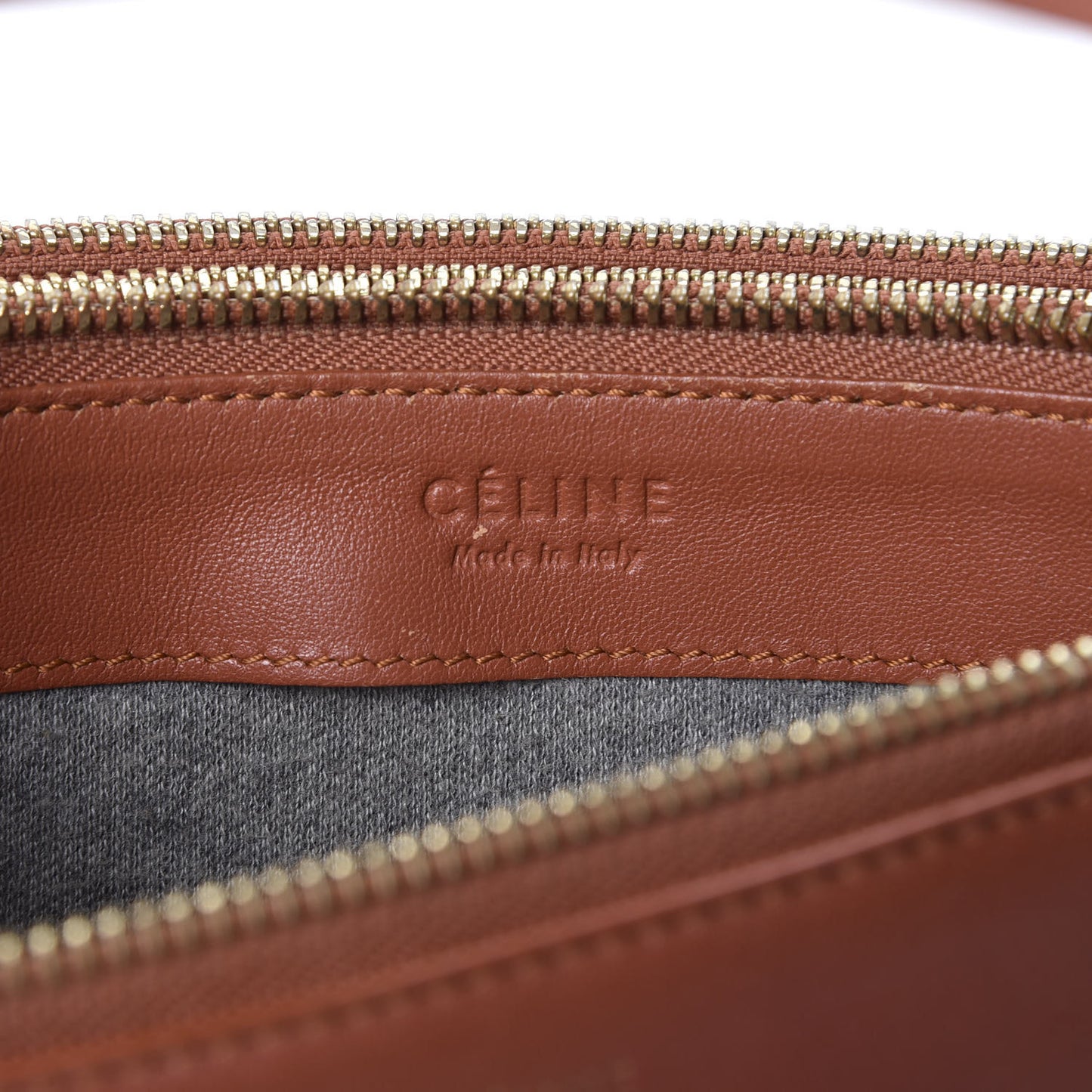 Smooth Lambskin Small Trio Crossbody Bag Sienna